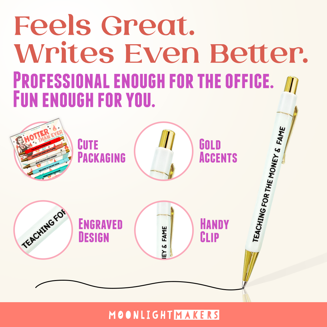 HOTTER THAN EVER - MENOPAUSE PEN SET - FUNNY GFIT FOR HER