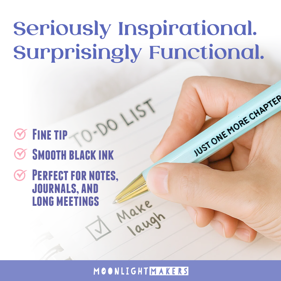 SHH, I'M READING - PEN SET - GIFT, BOOK LOVER
