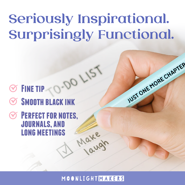 SHH, I'M READING - PEN SET - GIFT, BOOK LOVER