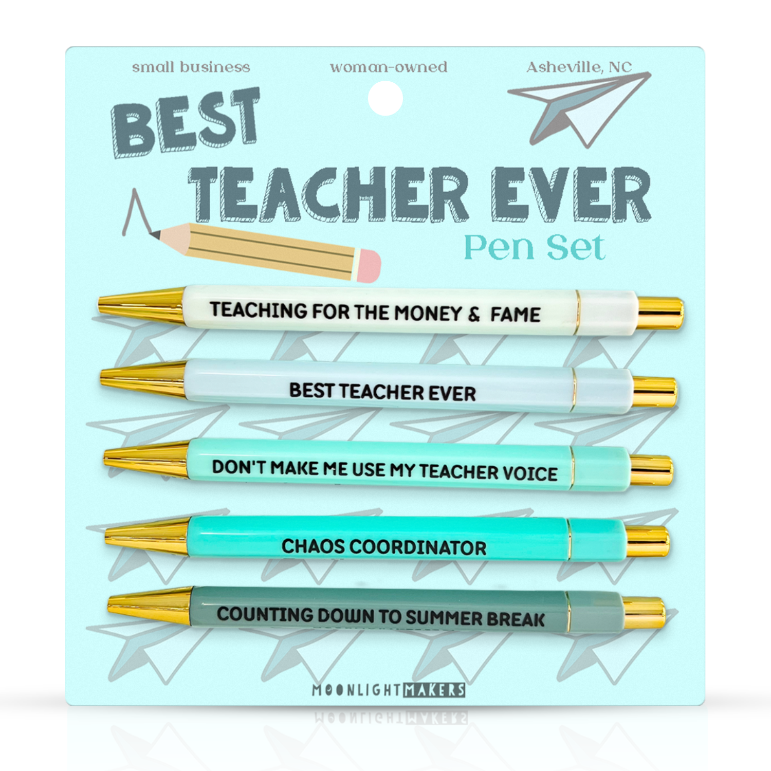 BEST TEACHER EVER - PEN SET