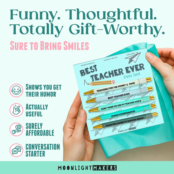 BEST TEACHER EVER - PEN SET
