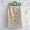 WELCOME TO OUR COOP- WATERCOLOR KITCHEN TOWELS