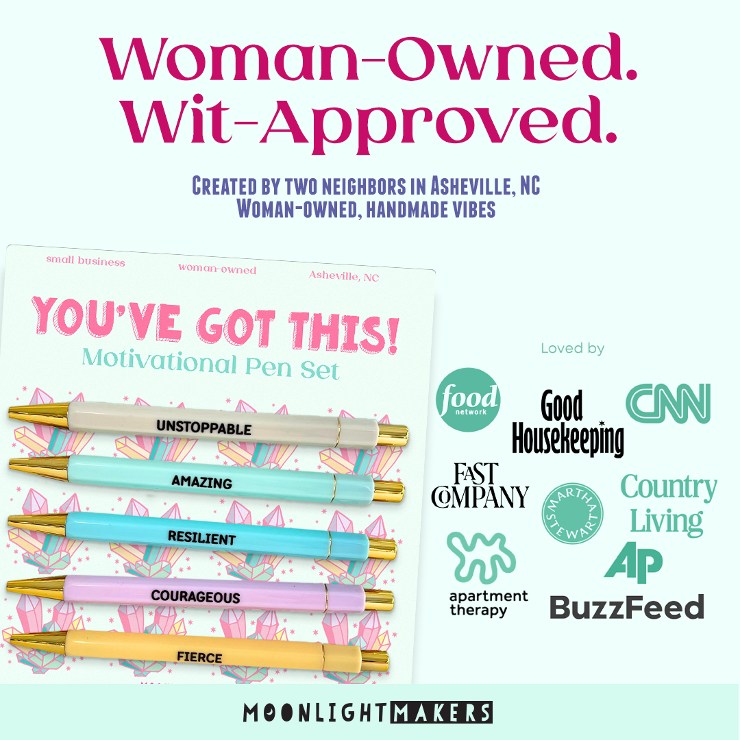 YOU'VE GOT THIS - ENCOURAGING PEN SET - GIFT, GIRL BOSS