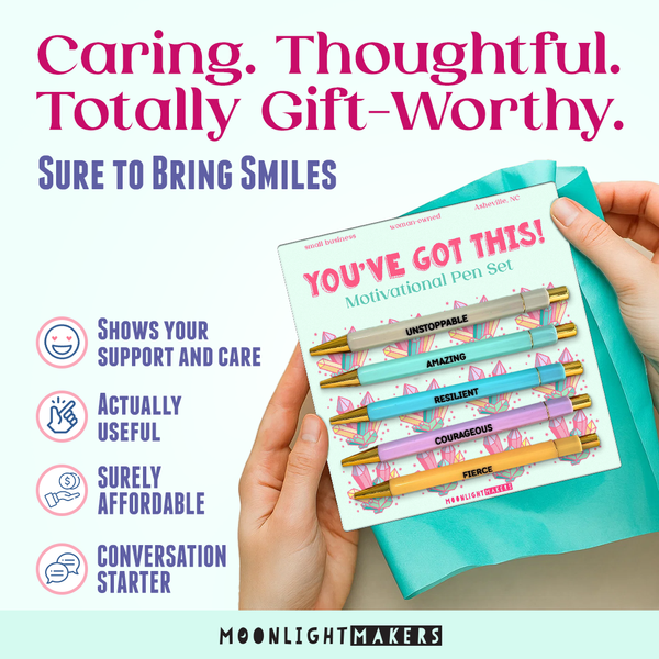 YOU'VE GOT THIS - ENCOURAGING PEN SET - GIFT, GIRL BOSS