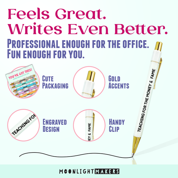 YOU'VE GOT THIS - ENCOURAGING PEN SET - GIFT, GIRL BOSS