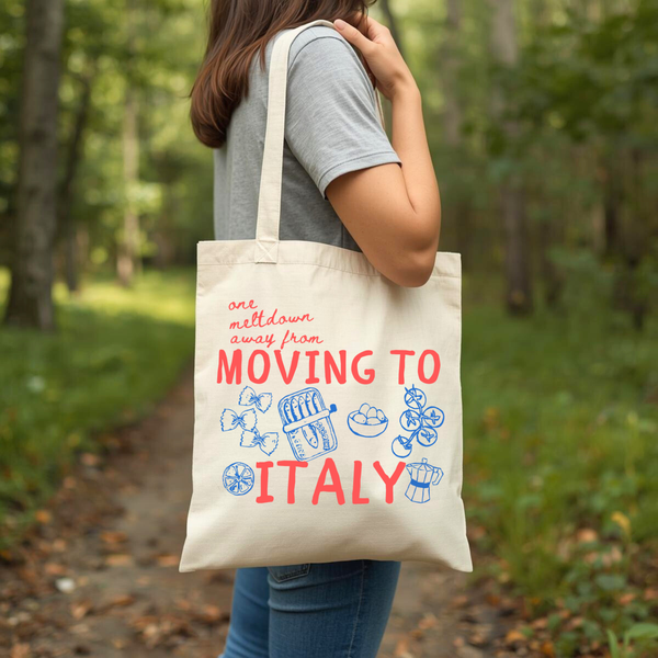 ONE MELTDOWN AWAY... - COLOR TOTE BAG