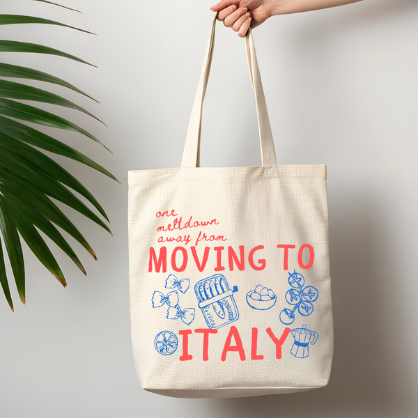 ONE MELTDOWN AWAY... - COLOR TOTE BAG