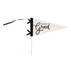 CONGRATS GRAD FELT PENNANT BANNER