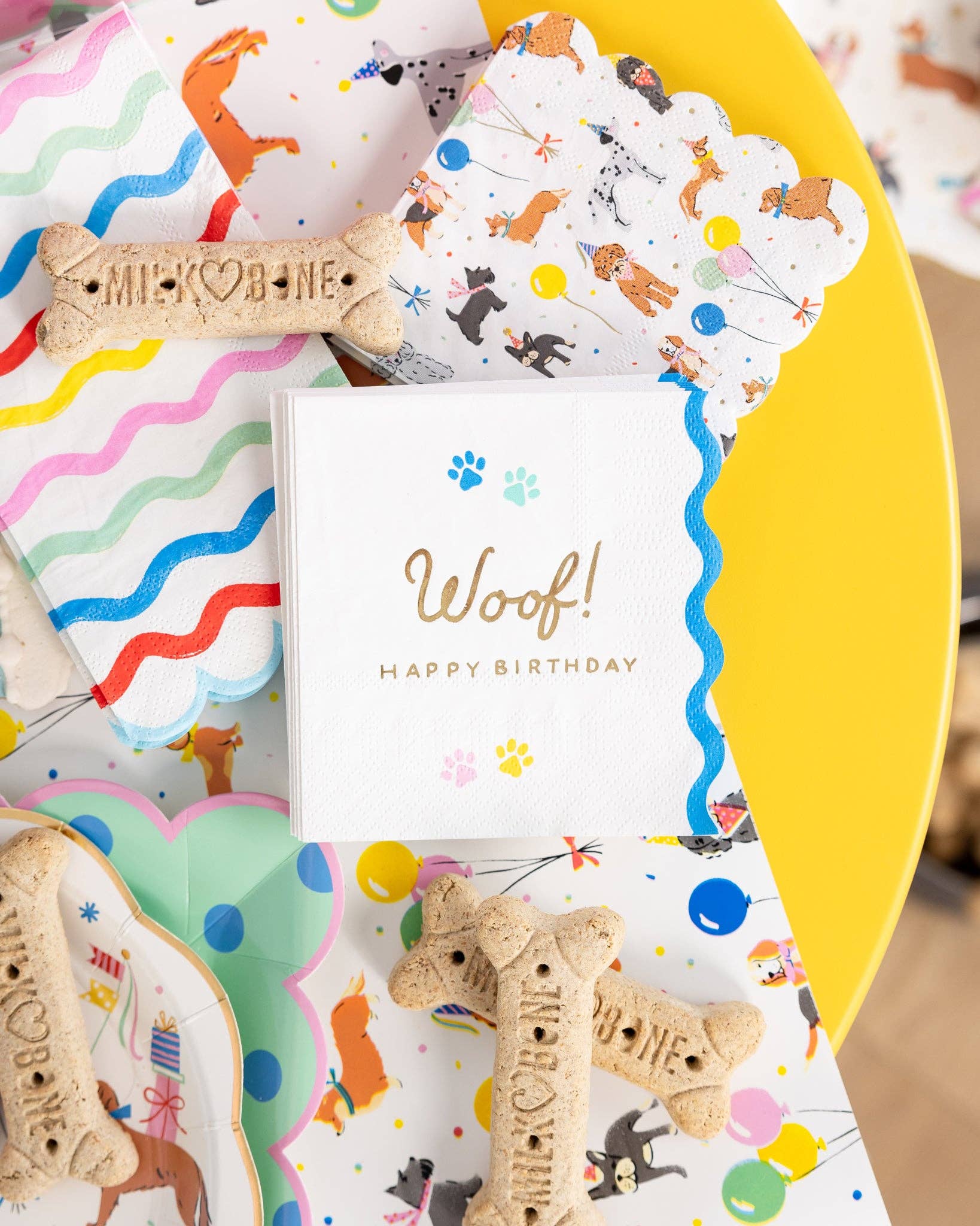 DOG PARTY COCKTAIL NAPKIN