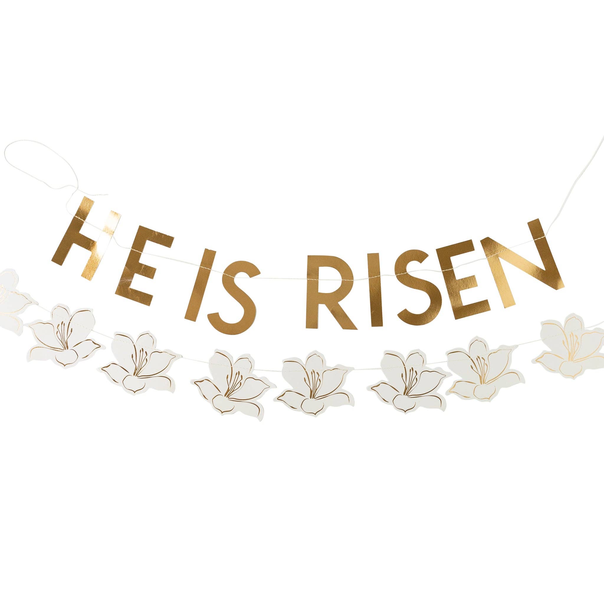 HE IS RISEN BANNER SET