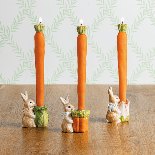 RABBIT CERAMIC TAPER HOLDER