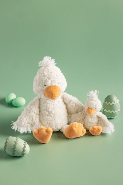 DUCK MAMA & BABY PLUSH SET