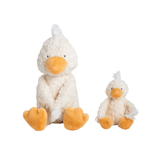DUCK MAMA & BABY PLUSH SET