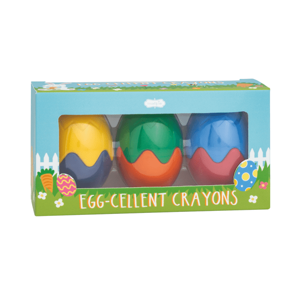 EASTER EGG SHAPED CRAYONS
