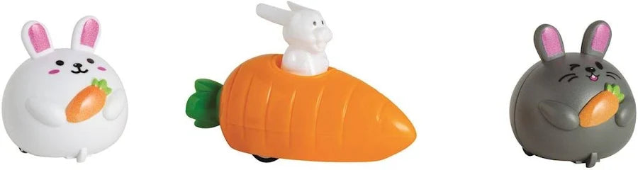 FUNNY BUNNY PULL BACK RACER TOY