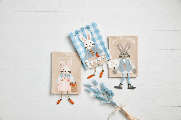 SPRING IS HERE DANGLE TOWEL