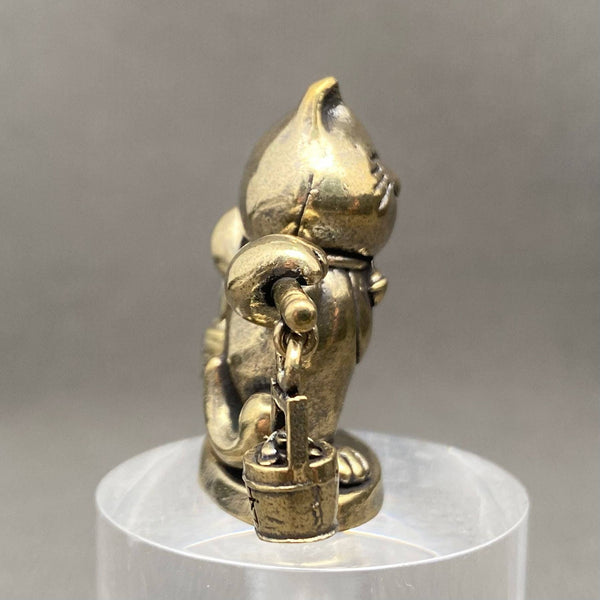 BRASS TREASURE CAT