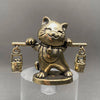 BRASS TREASURE CAT