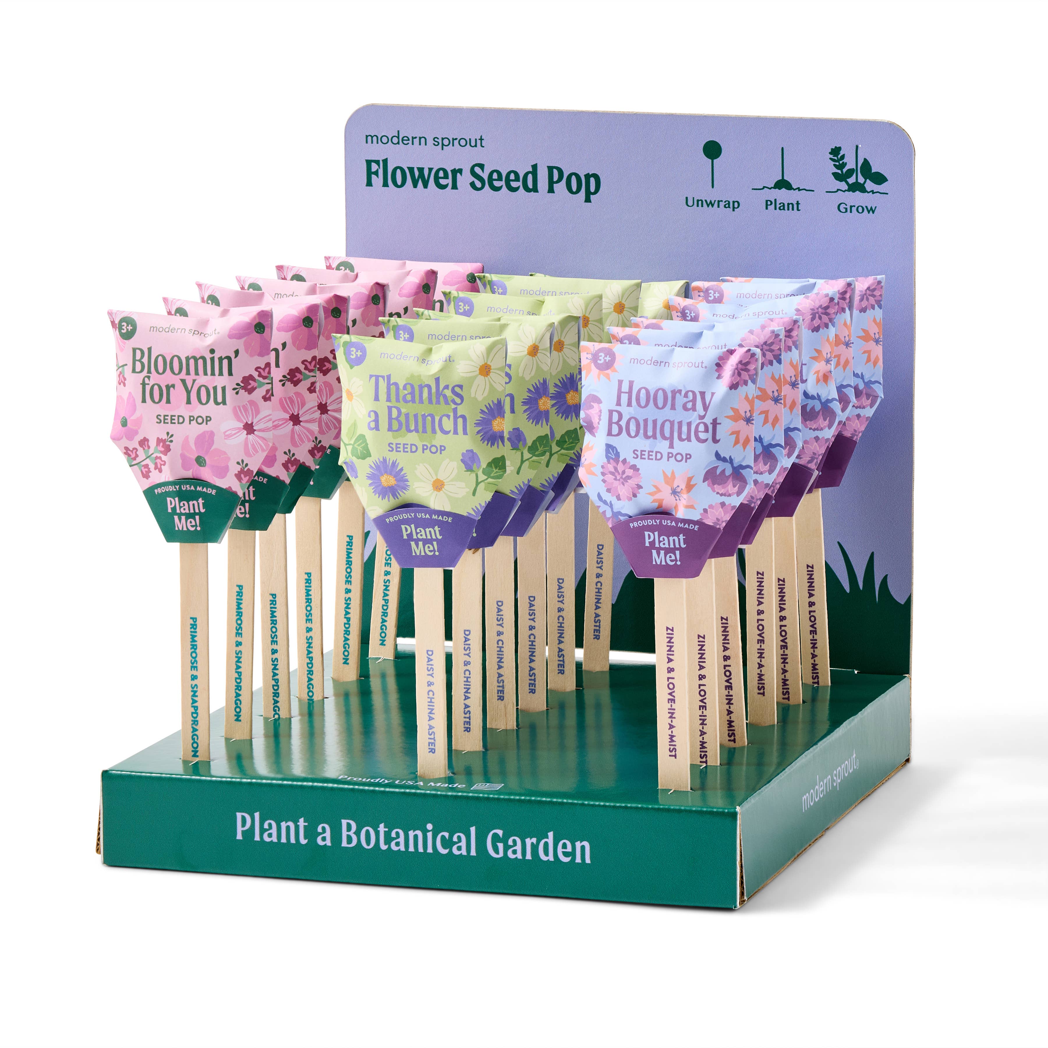 FLOWER SEED POPS