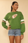 FOOTBALL KNIT SWEATER