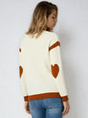 SWEETHEART MOTIF SWEATER