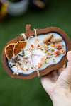 WOODEN PUMPKIN DOUGH BOWL