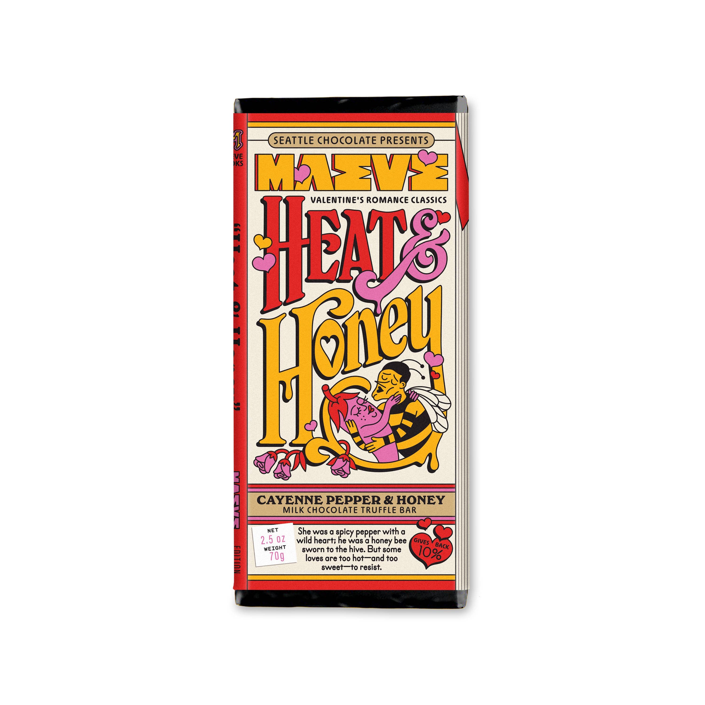 VALENTINE'S - HEAT & HONEY TRUFFLE BAR