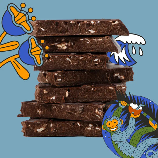 COCONUT ISLAND SEA SALT TRUFFLE BAR