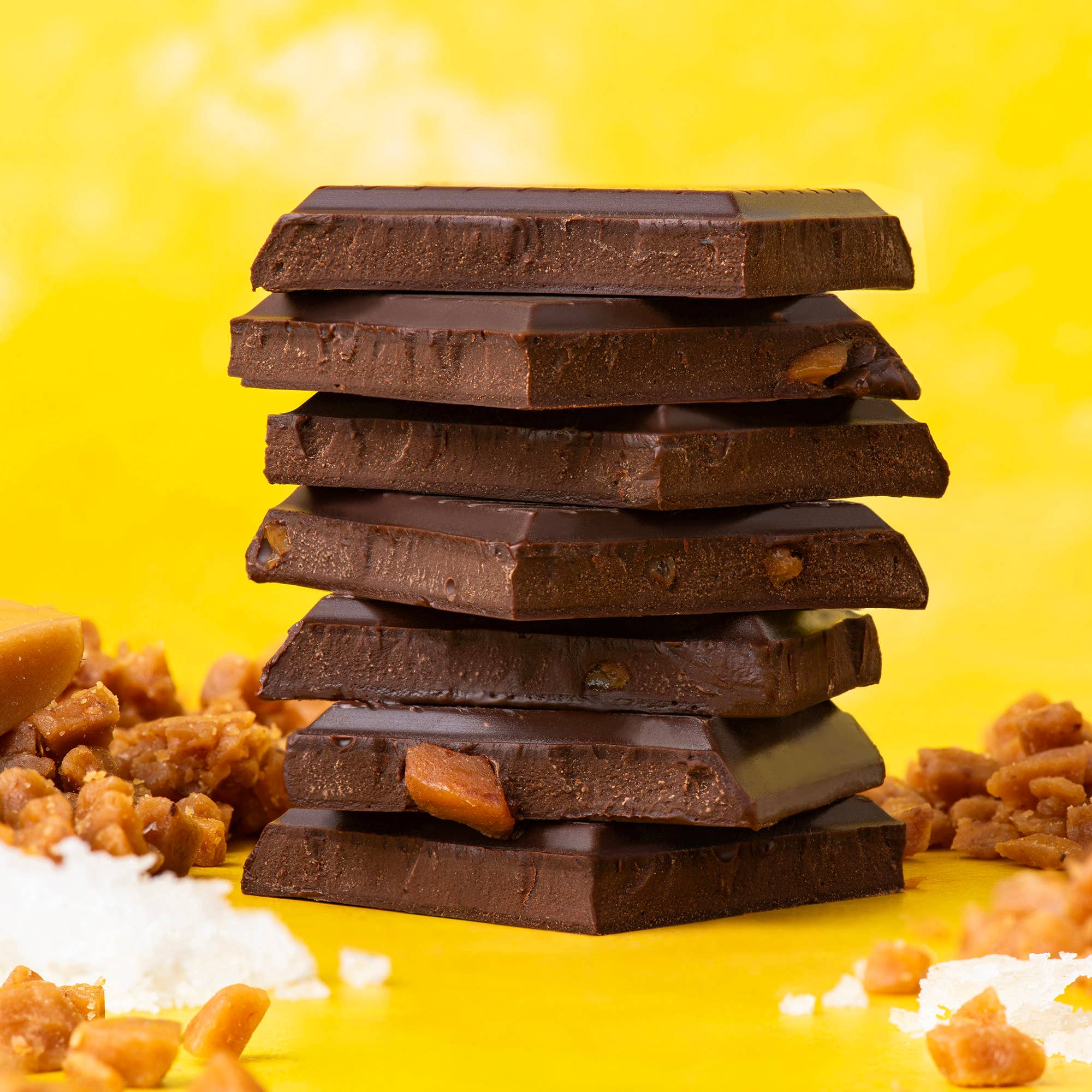 SALTED TOFFEE CRACKLE TRUFFLE BAR
