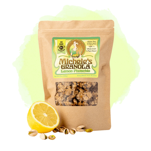 LEMON PISTACHIO GRANOLA 12 OZ