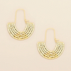 CHROMACOLOR MIYUKI U-HOOP EARRING