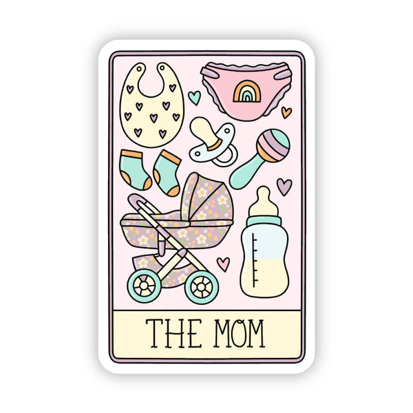 "THE MOM" TAROT CARD STICKER