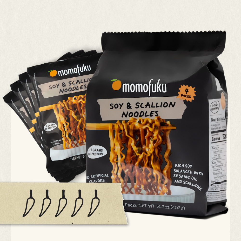 SOY & SCALLION NOODLES | INSTANT RAMEN | NOODLES | ASIAN