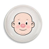 MR FOOD FACE - DINNER PLATE WHT