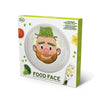 MR FOOD FACE - DINNER PLATE WHT