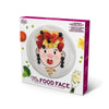 MS FOOD FACE - DINNER PLATE - GIRL LT