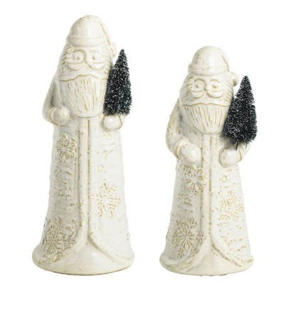 WHITE CHRISTMAS SANTA SITTERS