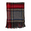 TARTAN FRINGE THROWS