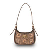 HANDTOOLED DANNIA MEDIUM PURSE - DISTRESSED BROWN