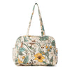 MYRA SUNNYFIELD COTTON DIAPER BAG IN OCHRE FERN