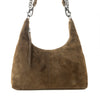 MYRA JUNIPER TRAIL GENUINE SUIDE BAG OLIVE
