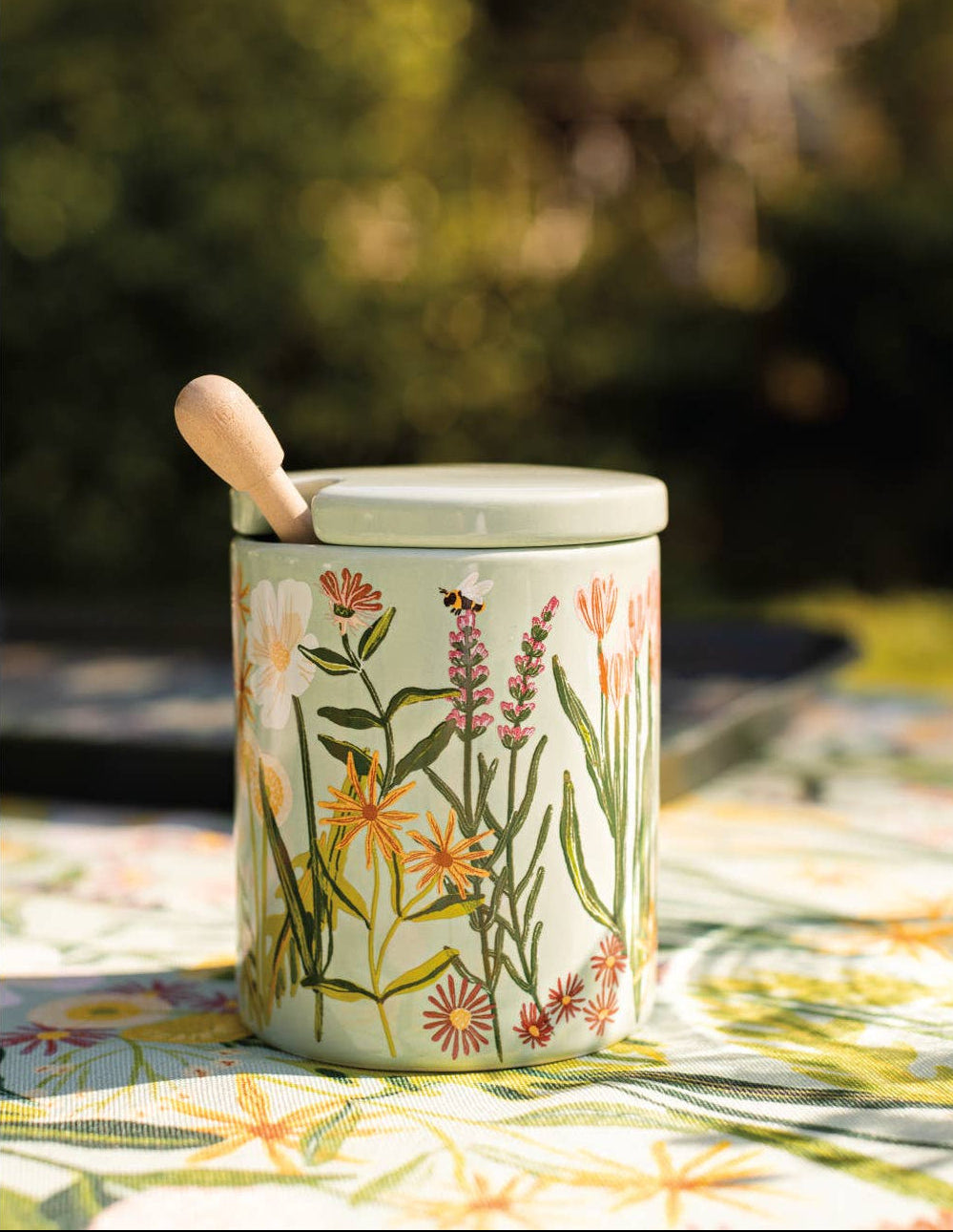 BEES & BLOOMS HONEY POT