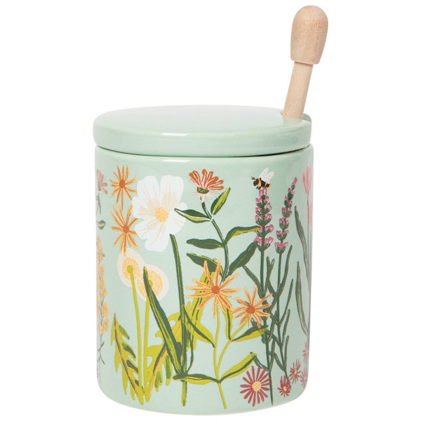 BEES & BLOOMS HONEY POT