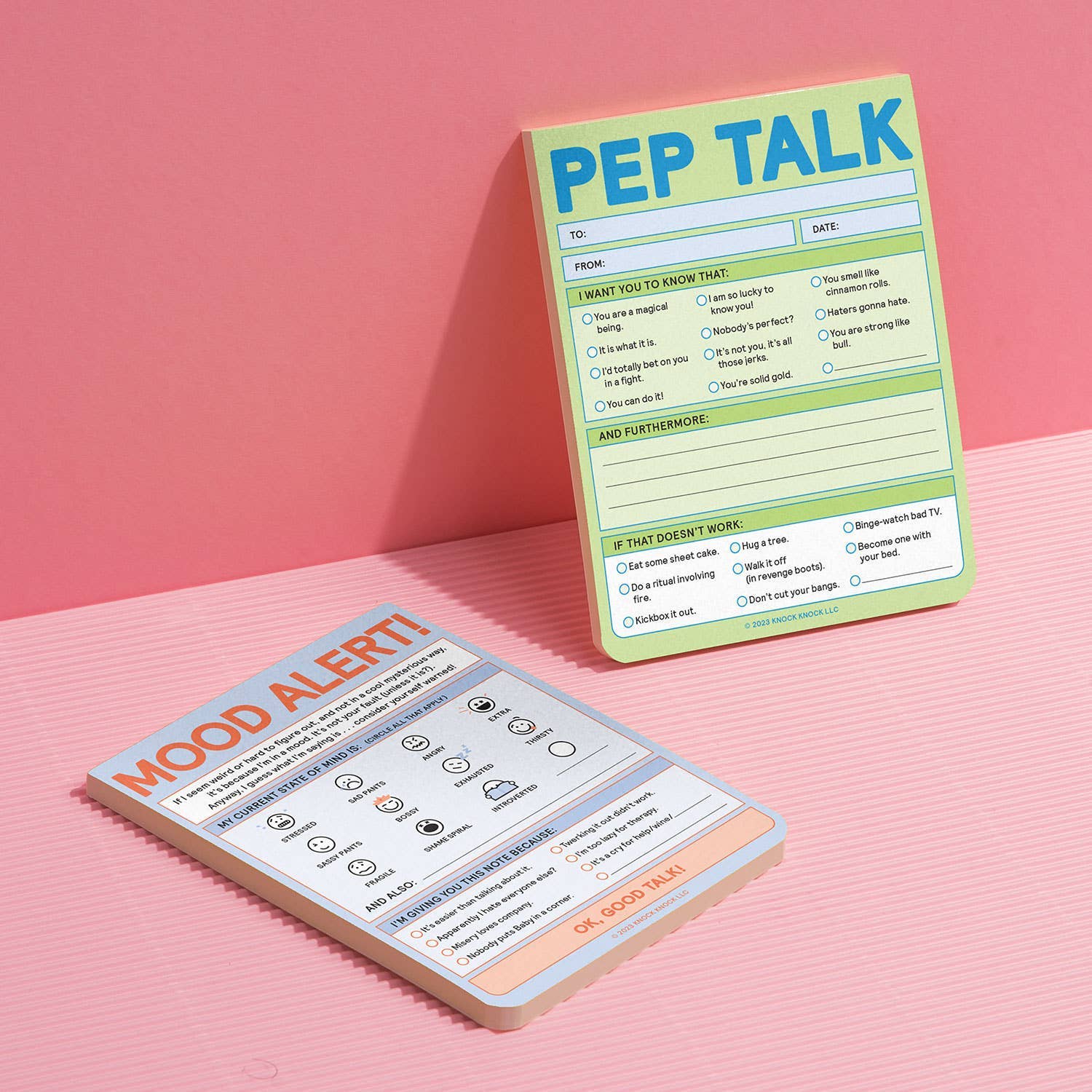 PEP TALK NIFTY NOTE PAD (PASTEL VERSION)