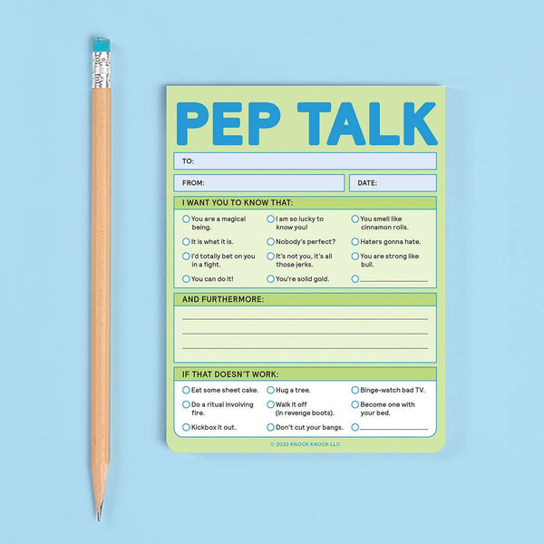 PEP TALK NIFTY NOTE PAD (PASTEL VERSION)