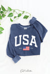 USA EST. 1776 SWEATSHIRT, NAVY