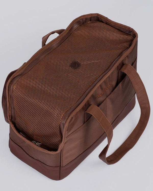 CHOCOLATE BROWN PET TOTE BAG