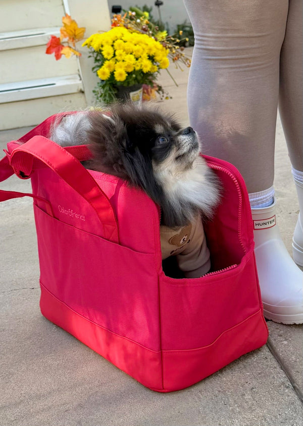 ROUGE BERRY PET TOTE BAG