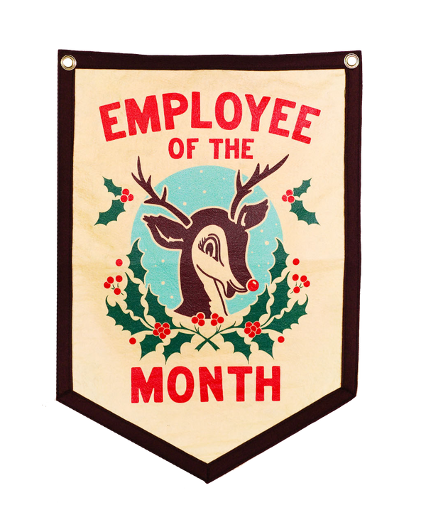 EMPLOYEE OF THE MONTH CAMP FLAG
