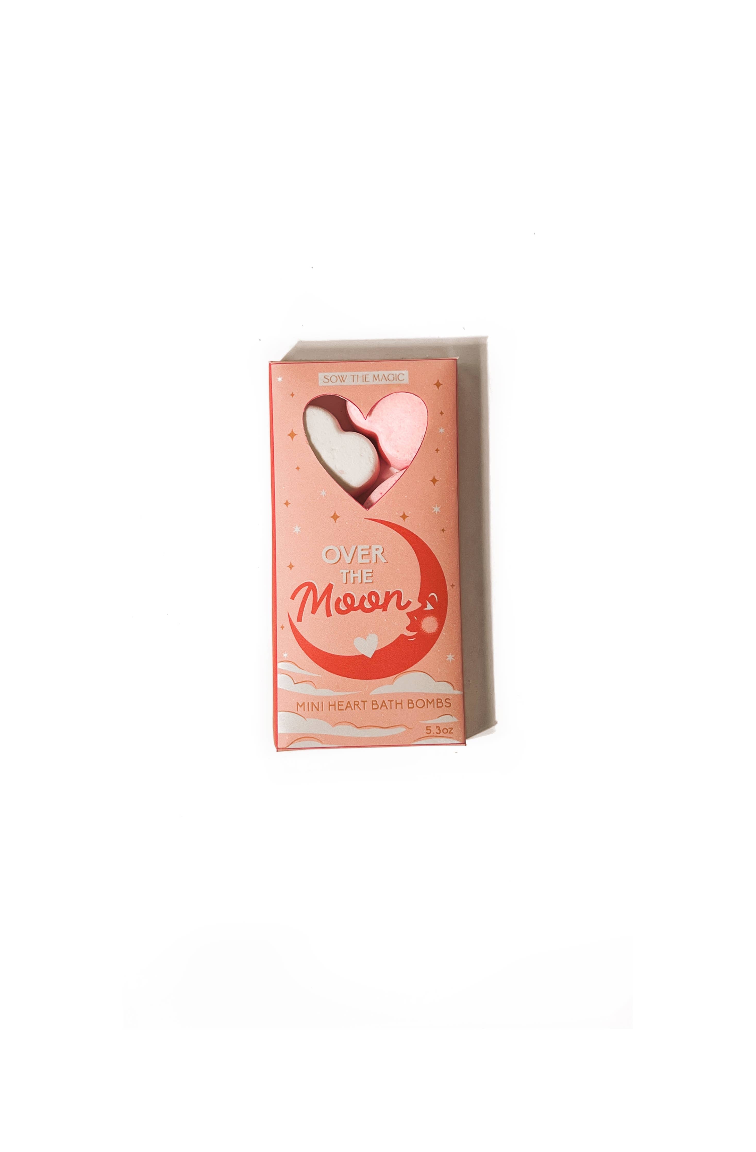 OVER THE MOON MINI SWEET HEART BATH BOMB GIFT SET